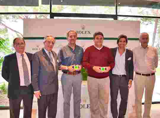 Entrega de los premios del Torneo de Golf